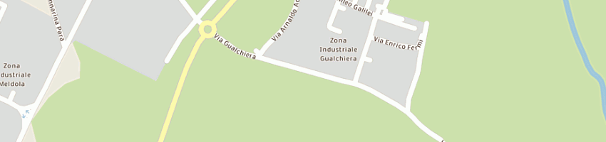 Mappa della impresa biondi giordano e gualtiero snc a MELDOLA