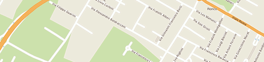 Mappa della impresa fabbri sauro sas di fabbri m e bianchi l e c a FORLI 