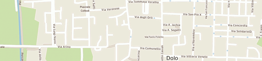 Mappa della impresa marchiori francesco a DOLO