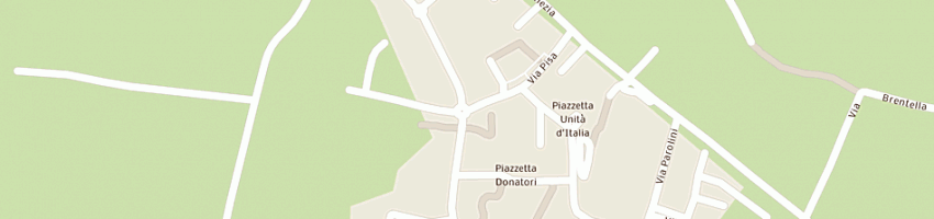 Mappa della impresa bar caffe'di mezzo a CAMPONOGARA