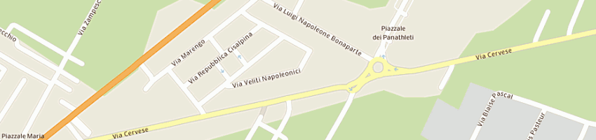 Mappa della impresa bonoli franco a FORLI 