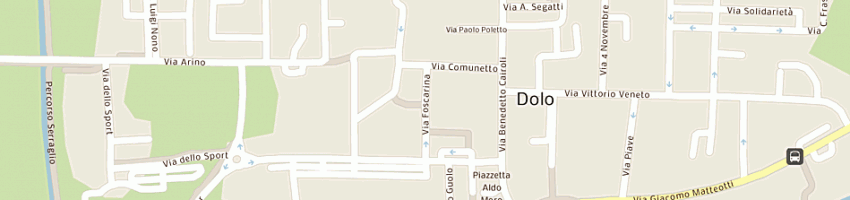 Mappa della impresa mazzetto giancarlo a DOLO