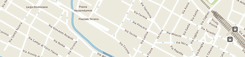 Mappa della impresa fabrizi enrico a LADISPOLI