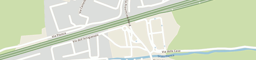 Mappa della impresa nuova bs srl a PIANIGA