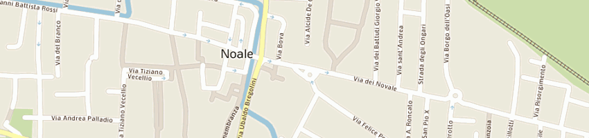 Mappa della impresa i novalesi di celegon snc a NOALE