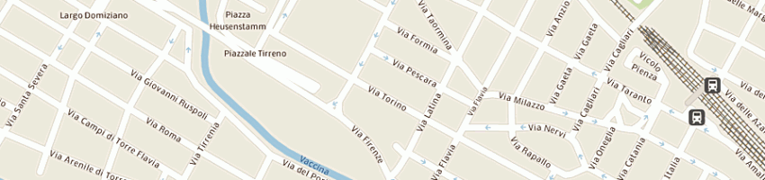 Mappa della impresa riggi silvana a LADISPOLI