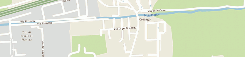 Mappa della impresa indian trans snc di auronzi orlando e c a PIANIGA
