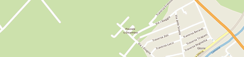 Mappa della impresa polisportiva glorie a BAGNACAVALLO