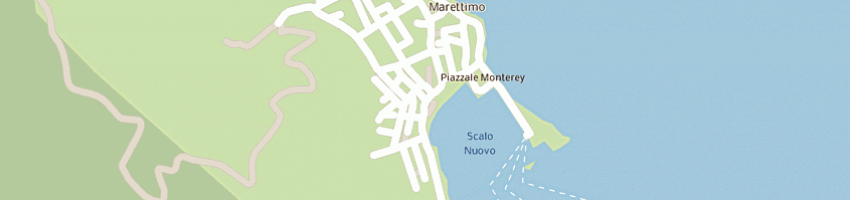 Mappa della impresa bar la scaletta a FAVIGNANA