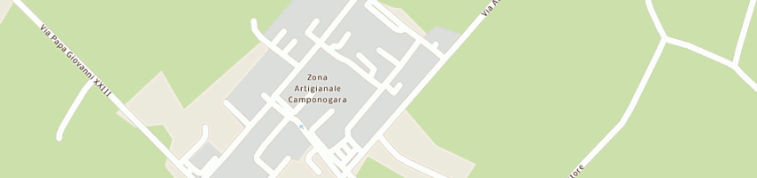 Mappa della impresa abc service snc di cabbia bruno e c a CAMPONOGARA