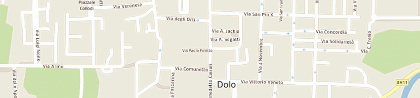 Mappa della impresa vannini paolo a DOLO