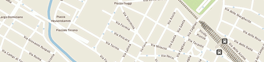 Mappa della impresa veterinari associati a LADISPOLI