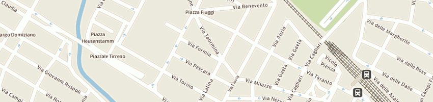 Mappa della impresa rocchi alberto a LADISPOLI