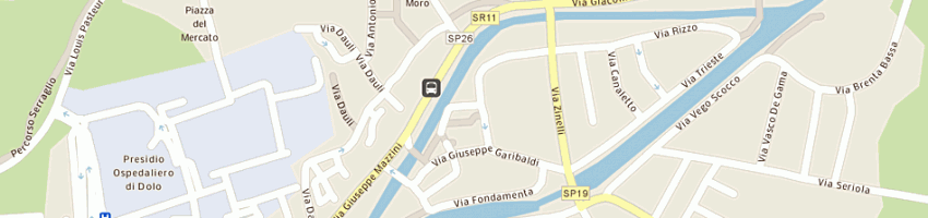 Mappa della impresa bieffe snc di bozzato aldo e c a DOLO