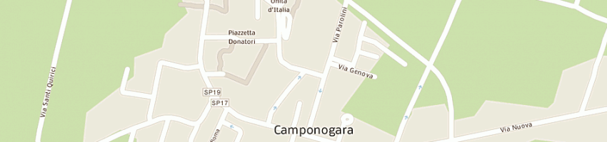 Mappa della impresa mancin paride e perosin silvano snc a CAMPONOGARA