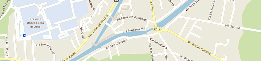 Mappa della impresa gl service srl a DOLO