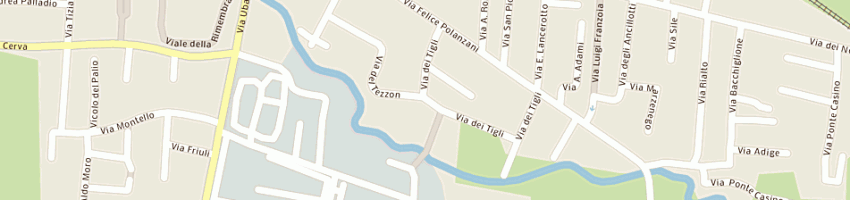 Mappa della impresa squizzato stefano a NOALE