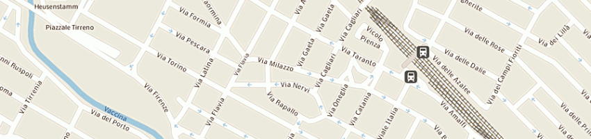 Mappa della impresa united international di mahmood rao tariq a ROMA