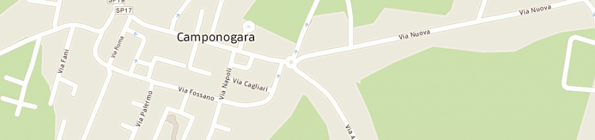 Mappa della impresa scm di salmistraro sergio a CAMPONOGARA
