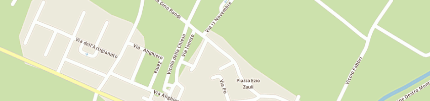 Mappa della impresa carroli rosalba a RUSSI