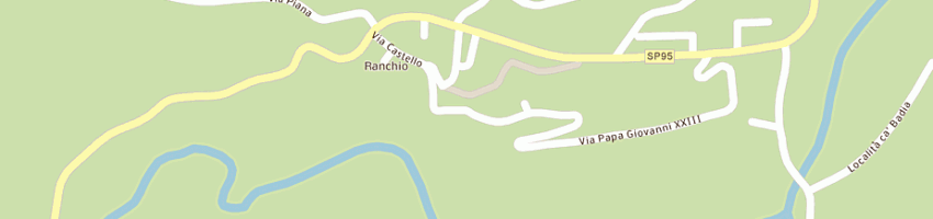 Mappa della impresa betti giuseppe a SARSINA