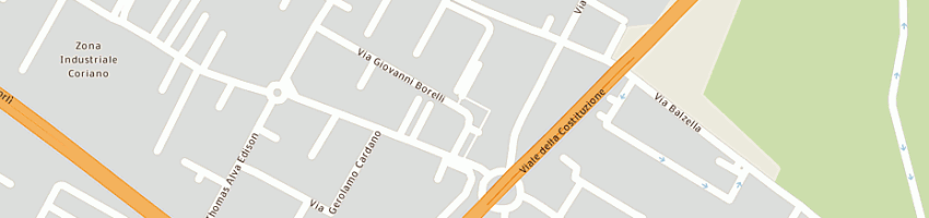 Mappa della impresa spazzoli e fabbri a FORLI 