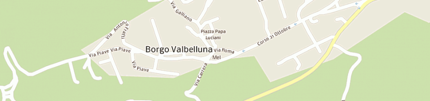 Mappa della impresa corpo forestale dello stato a MEL
