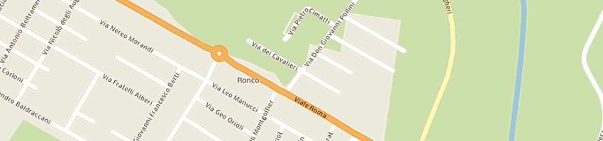 Mappa della impresa della casa di dio cristina a FORLI 