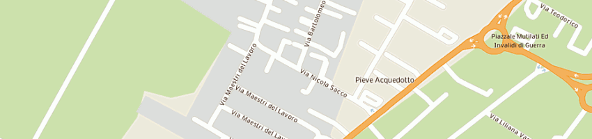 Mappa della impresa ro fra sas di cicognani romana e c a FORLI 