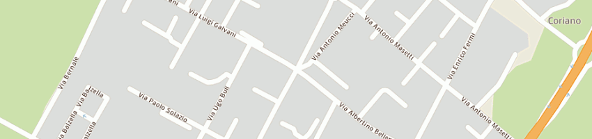 Mappa della impresa zanetti srl a FORLI 
