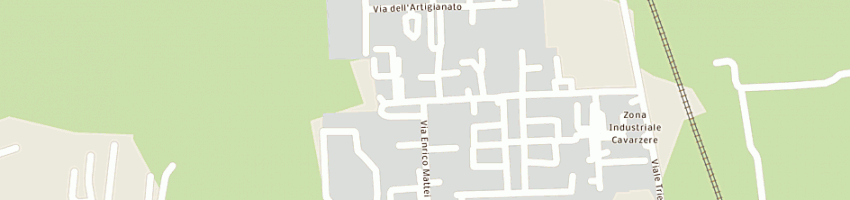 Mappa della impresa blue jeans lavanderie industriali (srl) a CAVARZERE