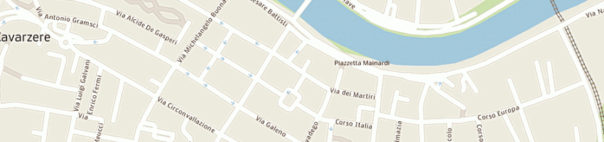 Mappa della impresa badamerlo sas di brazzo antonio e c a CAVARZERE