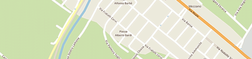 Mappa della impresa guerrini enzo a RAVENNA