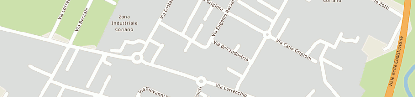 Mappa della impresa chiaro e tondo di massimo rosetti e c snc a FORLI 
