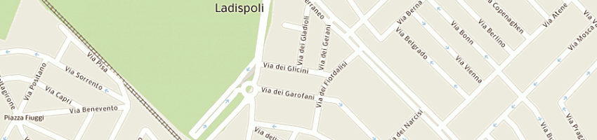 Mappa della impresa tecnoforniture srl a LADISPOLI