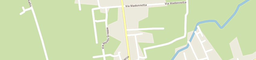 Mappa della impresa societa' calcio badoere a MORGANO
