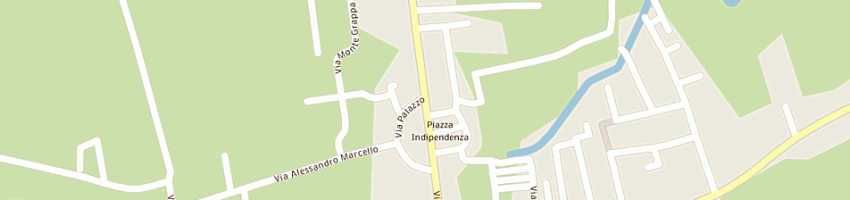 Mappa della impresa scuole elementari a MORGANO