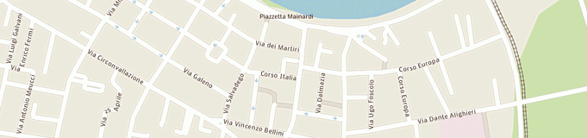 Mappa della impresa carletto marina a CAVARZERE