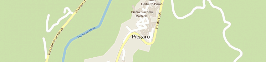 Mappa della impresa farmacia mariani dr raffaele a PIEGARO