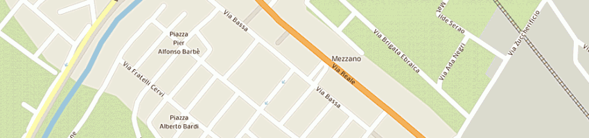 Mappa della impresa gulminelli giorgio a BAGNACAVALLO