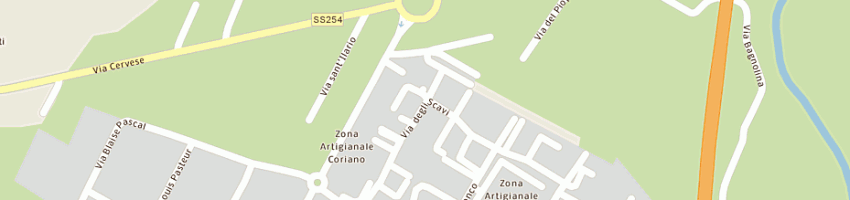 Mappa della impresa giglio srl a FORLI 