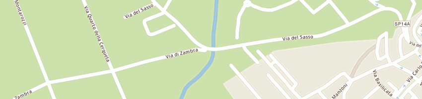 Mappa della impresa caleffi giancarlo a CERVETERI