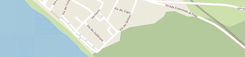 Mappa della impresa diligit vitam srl a LADISPOLI