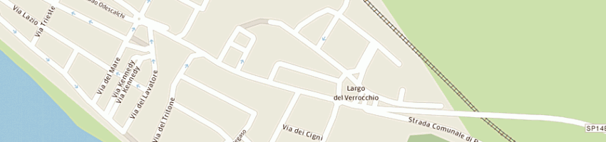 Mappa della impresa de angelis piero a LADISPOLI
