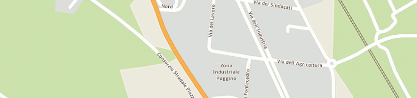 Mappa della impresa mobilificio la fonte del legno di gatti bruno a VITERBO