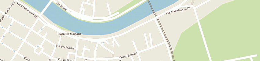 Mappa della impresa vigili del fuoco a CAVARZERE
