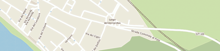 Mappa della impresa fpf artigian mobili toscana a LADISPOLI
