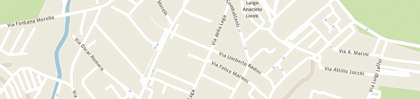 Mappa della impresa i tre fari di veneruzzo giuseppina e c sas a CERVETERI