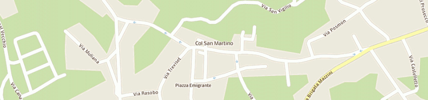 Mappa della impresa la chimera di de biasi denis e c sas a FARRA DI SOLIGO