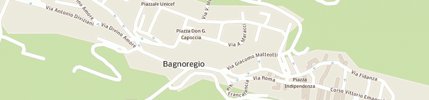 Mappa della impresa associazione' pro - loco bagnoregio' a BAGNOREGIO